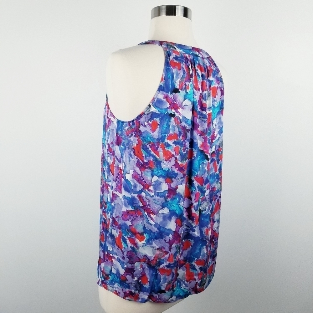 Theory Silk Blend Sleeveless Tank Top - Picture 5 of 11